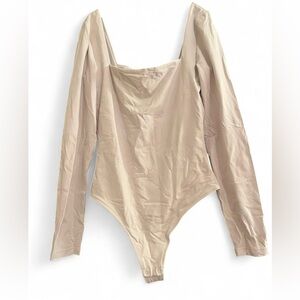 Babaton Contour Squareneck Cream Bodysuit